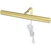WESTINGHOUSE Lighting Corp 75051 14-Inch Polished Brass Picture Light Fixture Finish, 1 Pack