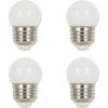 Westinghouse 5511220 1 Watt (10 Watt Equivalent) S11 White LED Light Bulb, Medium Base, 4 Pack(White)