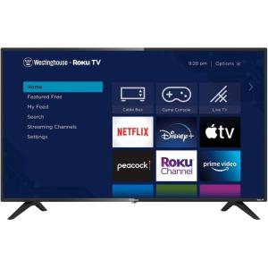 Westinghouse 43-Inch Tv Full HD 1080p Led Screen Smart TV HDR Compatible with Alexa and Google Assistant WR43FX (Renewed)