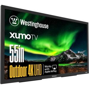 Westinghouse PS Series 55″ 4K UHD Partial Sun Outdoor TV, 700+ Nits High-Brightness Anti-Glare Display, Xumo Smart TV, Weather-Resistant Outdoor Television(55 Inch)