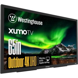 Westinghouse PS Series 55″ 4K UHD Partial Sun Outdoor TV, 700+ Nits High-Brightness Anti-Glare Display, Xumo Smart TV, Weather-Resistant Outdoor Television(65 Inch)