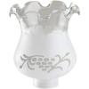 Westinghouse Lighting 81100 Corp 5-Inch Etched Crimp Top Shade