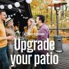 Westinghouse Outdoor Propane Patio Heater with Wheels, CSA Approved, 50,000 BTU, Auto Shut Off & Anti Tilt Switch, Home & Commercial Outdoor Use, Tower Patio Heater for Backyard, Restaurant, & More