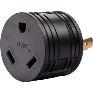 Westinghouse 30154A Generator Plug Adapter, 30A 120V L5-30P to TT-30R(L5-30P to TT-30R)